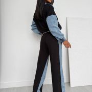 Komplet „DENIM FUSION” – Classic Black & Denim