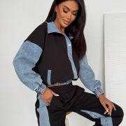 Komplet „DENIM FUSION” – Classic Black & Denim