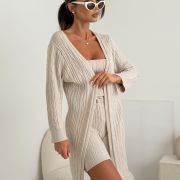 „KNIT TRIO – BEIGE”