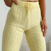 „KNIT TRIO – BUTTER YELLOW”