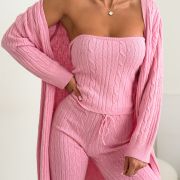 „KNIT TRIO – PINK”