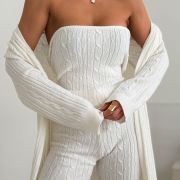 „KNIT TRIO – WHITE”
