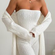 „KNIT TRIO – WHITE”