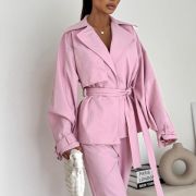 Komplet „ Pink Atelier” – pudrowy róż