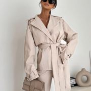 Komplet „Beige Atelier” – jasny beż