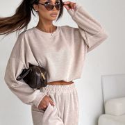 Komplet dresowy LOUNGE CLOUD – Beżowy