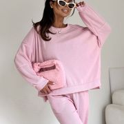 Komplet dresowy LOUNGE CLOUD – Pudrowy Róż