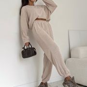 Komplet dresowy LOUNGE CLOUD – Beżowy