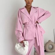 Komplet „ Pink Atelier” – pudrowy róż