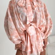 Sukienka „Blush Mirage” – morelowo- beżowa