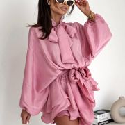 Sukienka „Blush Mirage” –różowa