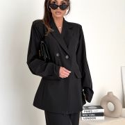 Komplet „Beige Elegance”- Czarny