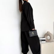 Komplet „Beige Elegance”- Czarny