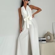 Kombinezon „Sahara Chic” – biały