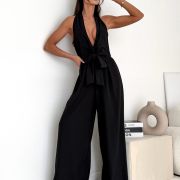 Kombinezon „Sahara Chic” – czarny