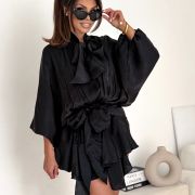 Sukienka „Blush Mirage” – czarna