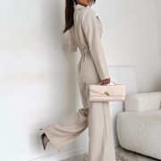 KOMBINEZON LUXURY LINE / BEŻOWY