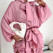 Sukienka „Blush Mirage” –różowa