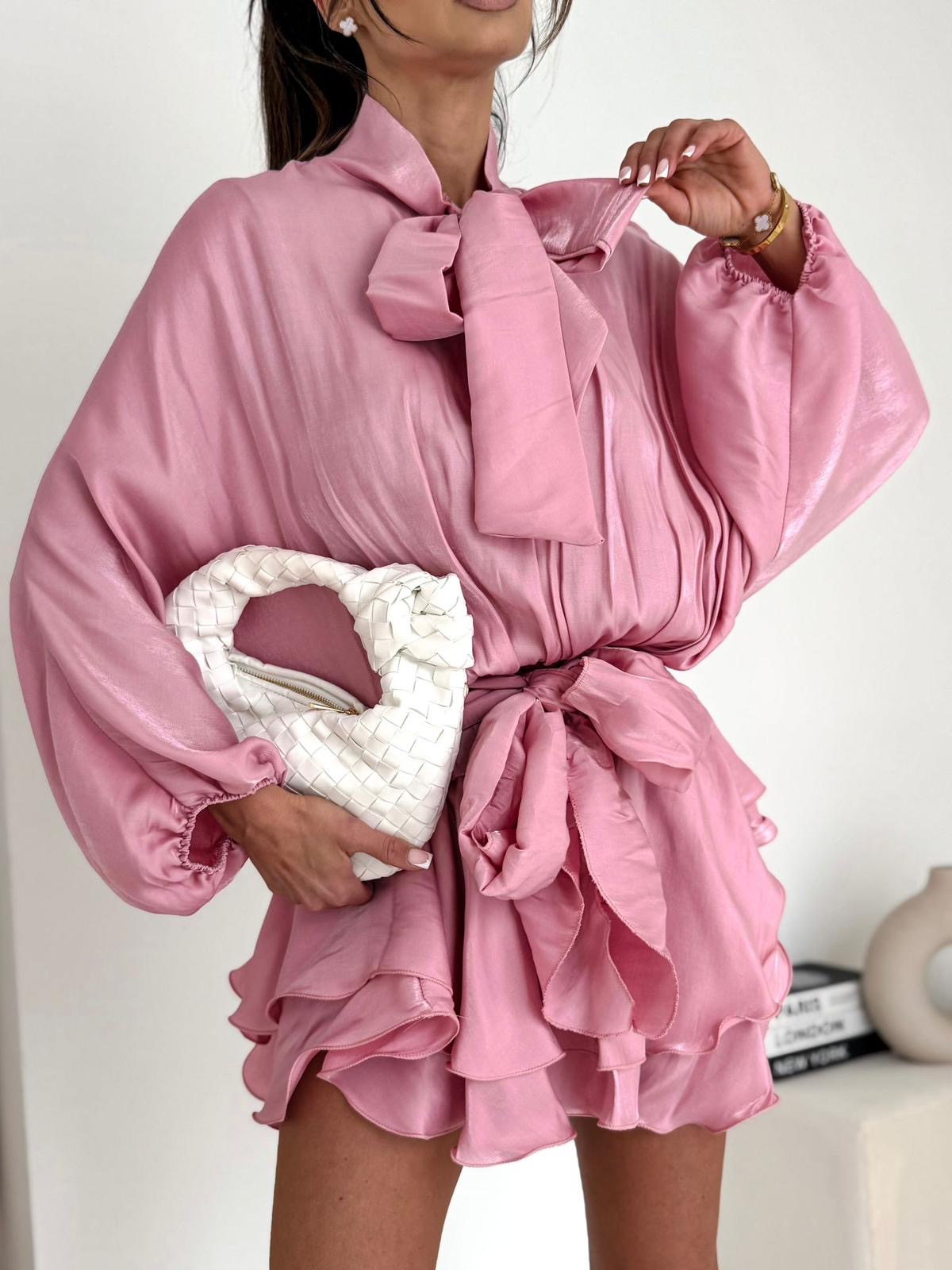 Sukienka „Blush Mirage” –różowa