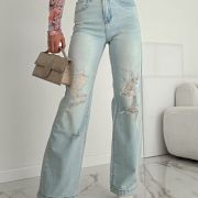 LILGLAM  Jeansy Lace Detail