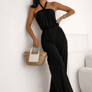 LILGLAM 🌸 Kombinezon Sara Black