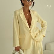 Komplet Vivienne żółty