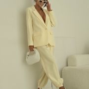 Komplet Vivienne żółty