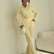 Komplet LUMÉ żółty