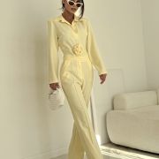 Komplet LUMÉ żółty