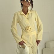 Komplet LUMÉ żółty