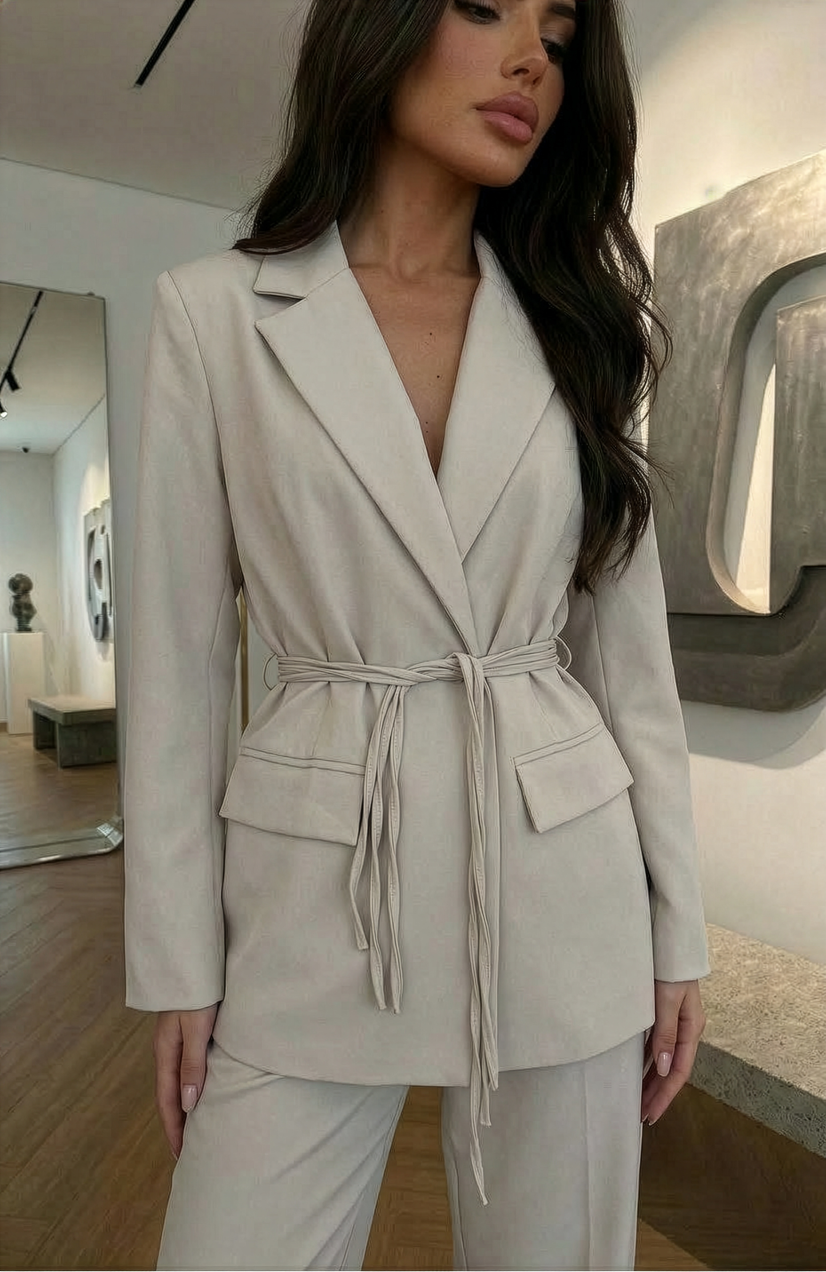 Komplet Celeste beż