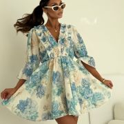 LIL GLAM Sukienka Blue Garden