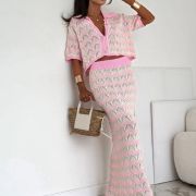 LILGLAM / NOWA KOLEKCJA 🌸 Wave Knit Set Pink