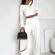 LILGLAM / NOWA KOLEKCJA 🌸 Komplet Soft Knit White