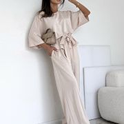 LILGLAM / NOWA KOLEKCJA 🌸 Komplet Cotton Elegance Beige