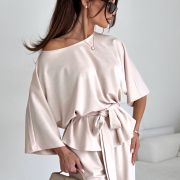 LILGLAM / NOWA KOLEKCJA 🌸 Komplet Cotton Elegance Beige