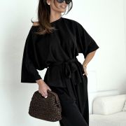 LILGLAM / NOWA KOLEKCJA 🌸 Komplet Cotton Elegance Black