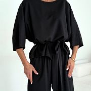 LILGLAM / NOWA KOLEKCJA 🌸 Komplet Cotton Elegance Black