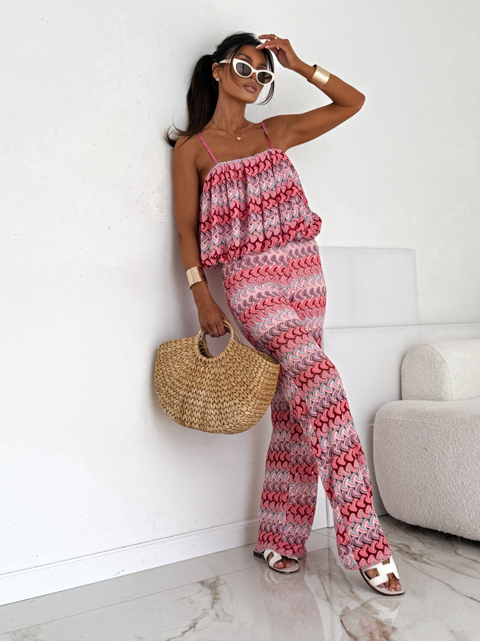 LILGLAM / NOWA KOLEKCJA 🌸 Wave Cotton Set Pink