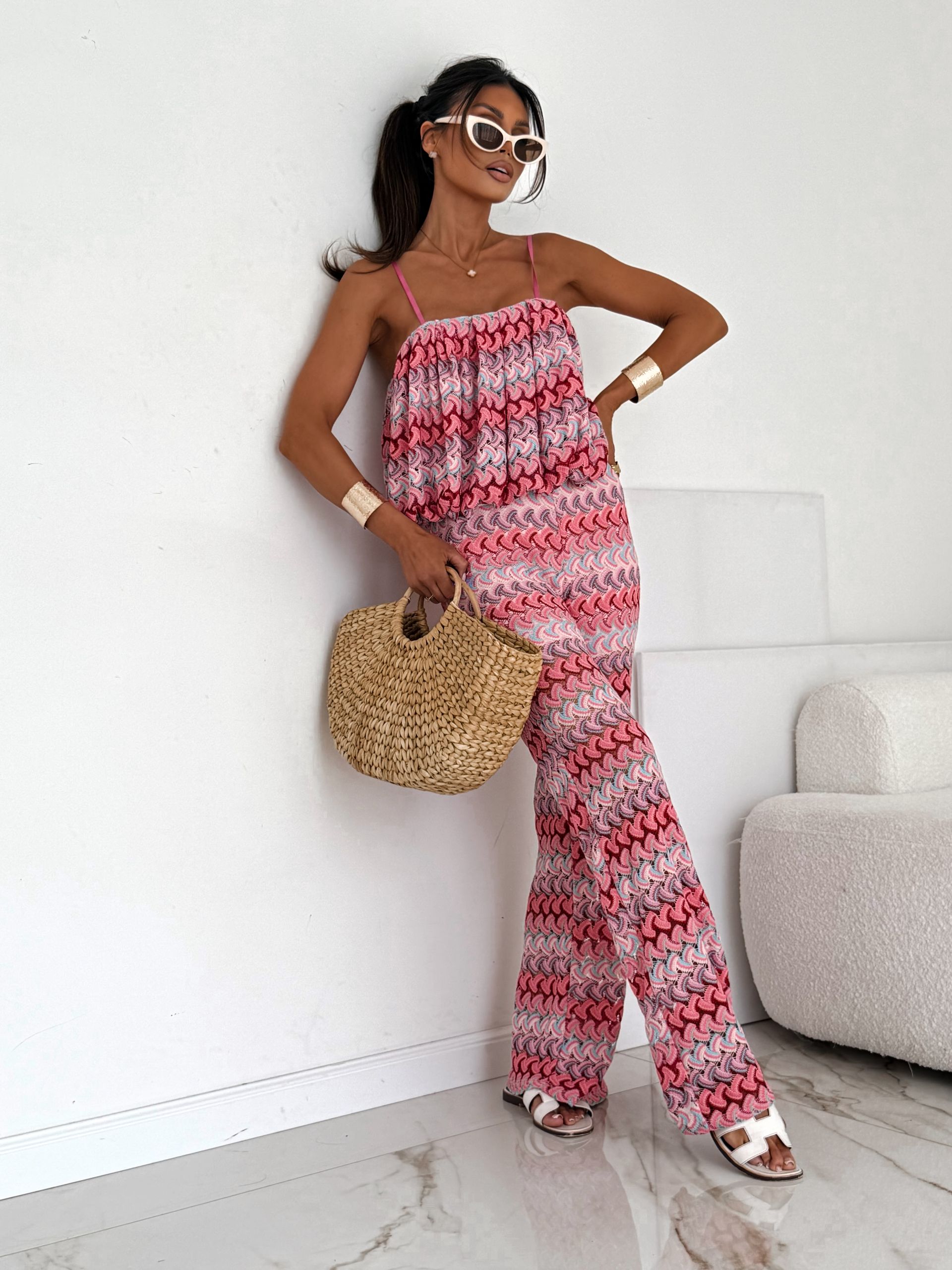 LILGLAM / NOWA KOLEKCJA 🌸 Wave Cotton Set Pink