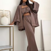Komplet Monaco Satin – Mokka