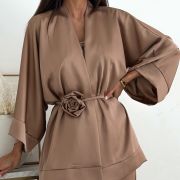 Komplet Monaco Satin – Golden Beige