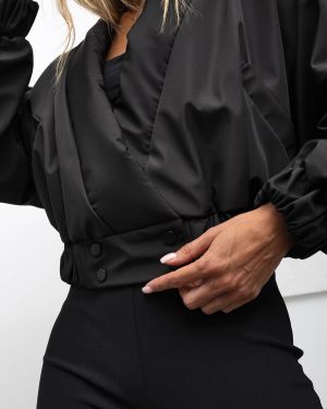 Kurtka Bomber Premium – CZARNA